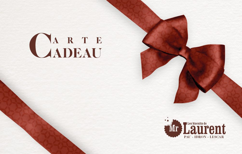Cartes cadeaux - Les biscuits de Mr. Laurent